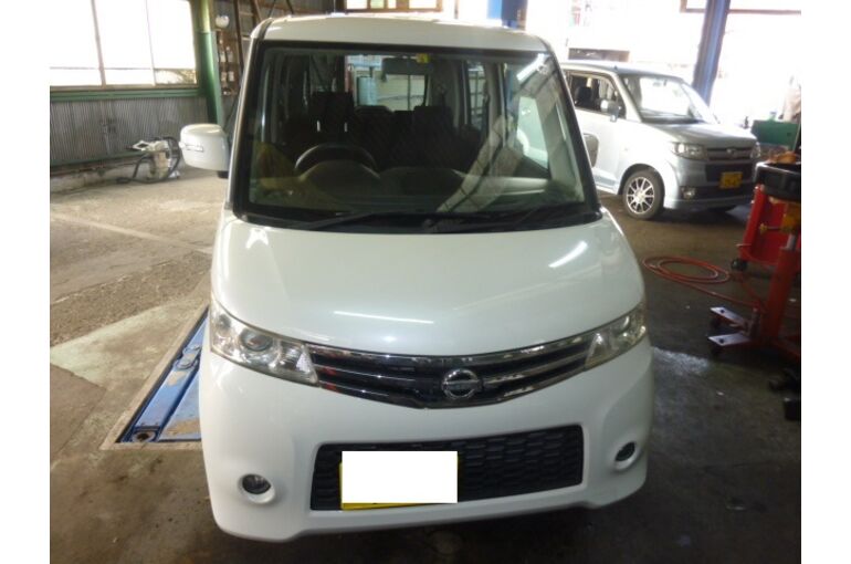 代車のルークスをさらに整備しました。CVTオイルはまだ交換時期では