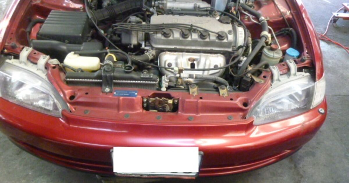 平成6年に新車で購入していただいたお車です 点検時に冷却水漏れが発見されました ホンダ シビック 守谷 点検 修理 守谷で案内する車検や修理 などに関する情報をブログから紹介いたします